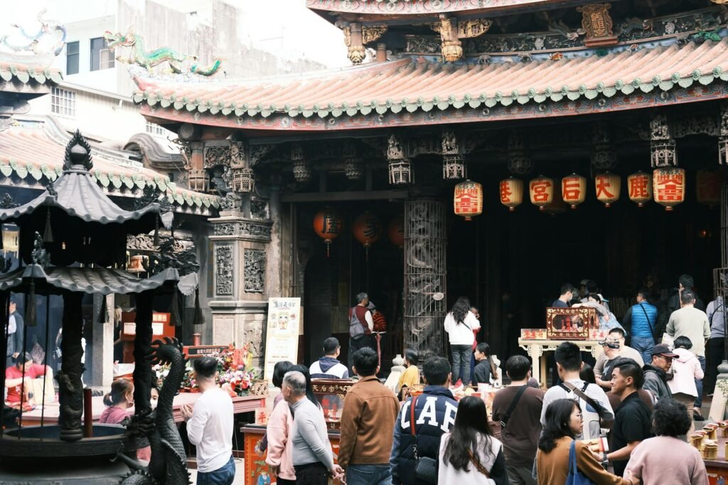 cultural festival at iconic changhua temple