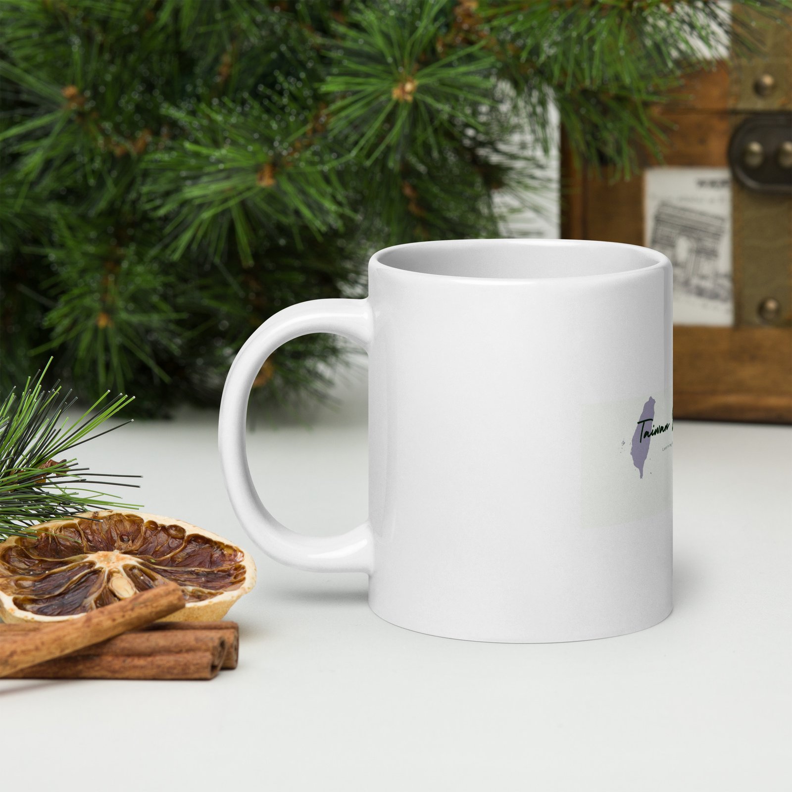 White glossy mug - Image 2