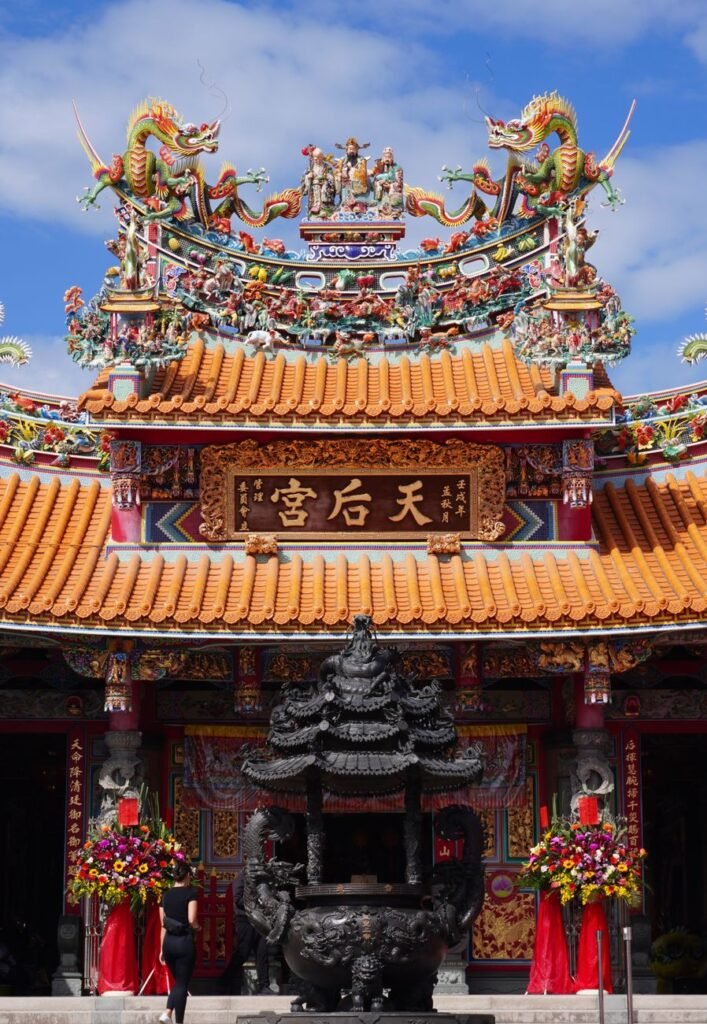 exterior of the taitung tianhou temple